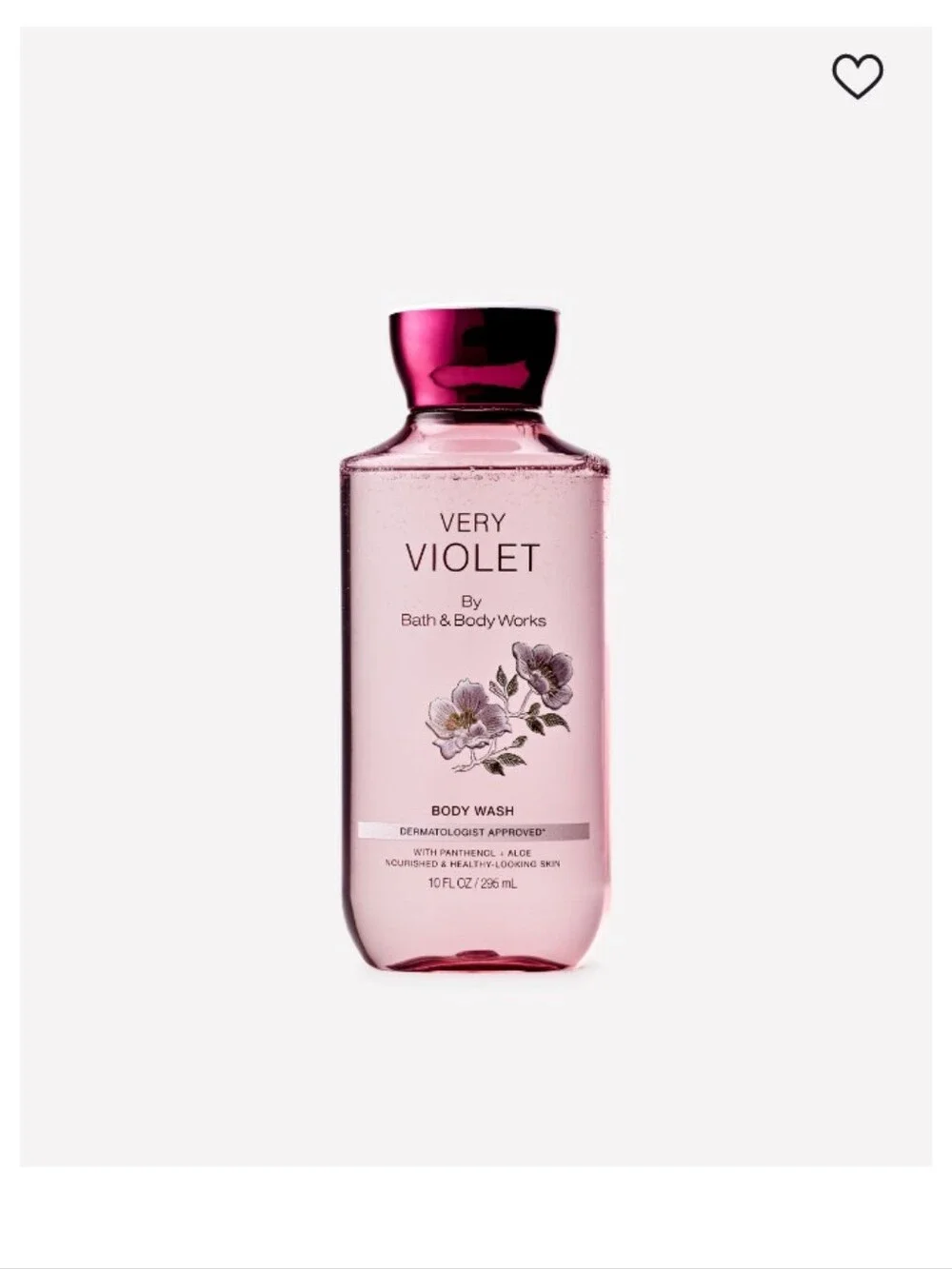 Bath & Body Works floral scented